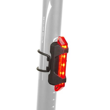 Φως ποδηλάτου | Επαναφορτιζόμενο | AUTHOR A-Stake Mini | USB | Οπίσθιο | μαύρο