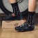Παπούτσια για ποδηλασία βουνού | Crono | CX2 | Μαύρο