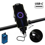 Βάση κινητού | eWheel | EWS009 | 4 σε 1 | με Φως , Κόρνα και Powerbank | 4000mAh 