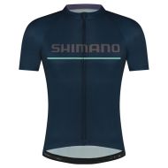Φανέλα ποδηλασίας | Shimano | Κοντό μανίκι | Navy Blue | Μπλε