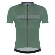 Φανέλα ποδηλασίας | Shimano | Κοντό μανίκι | Πράσινο