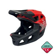 Κράνος | eRIDER360 | Integra Sport | μαύρο/κόκκινο