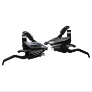 Λεβγιεδομανέτες Ζεύγος | shimano | ST-EF500-A4 | 2X7 ταχύτητες | EZ-FIRE PLUS | 4F-ALLOY |  για V-BRAKE | Μαύρο