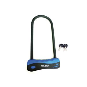 Κλειδαριά | Author | U-lock AUL Cliff 160x320mm | Μαύρο Μπλέ