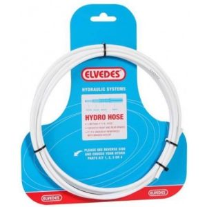 Καλώδιο για υδραυλικά δισκόφρενα Elvedes (3m) ΛΕΥΚΟ