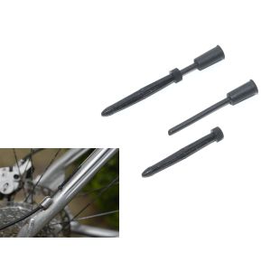 Φωλιά καλωδίου ταχυτήτων 4mm ABS-Kb-01S 4mm | Πακέτο 100τμχ  (black)
