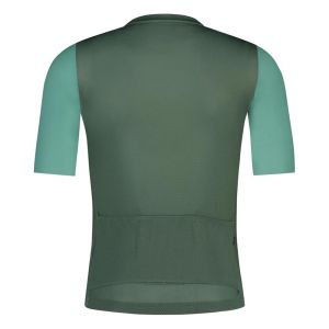Φανέλα ποδηλασίας | Shimano | ARIA | Κοντό μανίκι | Restore Green | Πράσινο