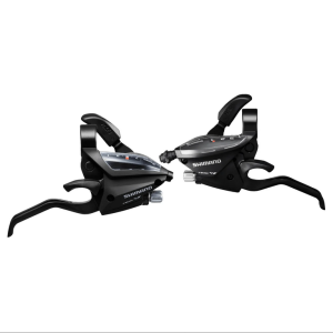 Λεβγιεδομανέτες Ζεύγος | shimano | ST-EF500-A4 | 2X7 ταχύτητες | EZ-FIRE PLUS | 4F-ALLOY |  για V-BRAKE | Μαύρο
