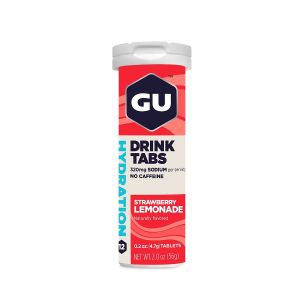Ταμπλέτες Ηλεκτρολυτών |  GU | Strawberry -Lemonade | Χωρίς καφεϊνη